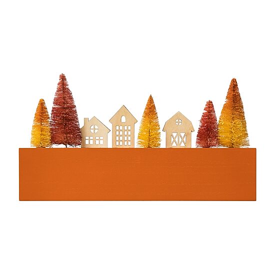 Glitzhome Harvest Wooden Thanksgiving Tabletop Decor