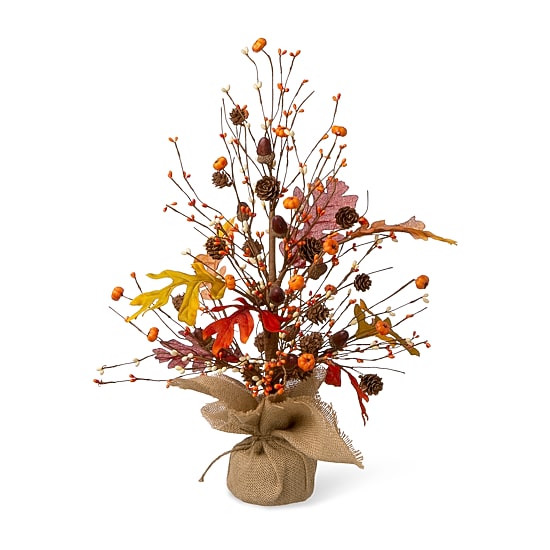 Glitzhome Harvest Tree Tabletop Decor