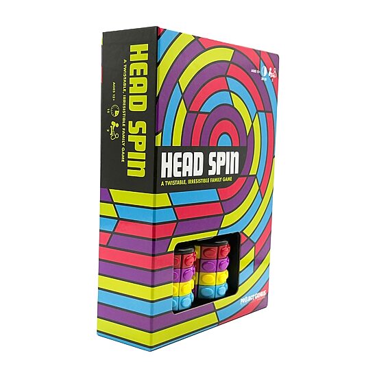 Project Genius Head Spin Fidget-Spinner Game Puzzle
