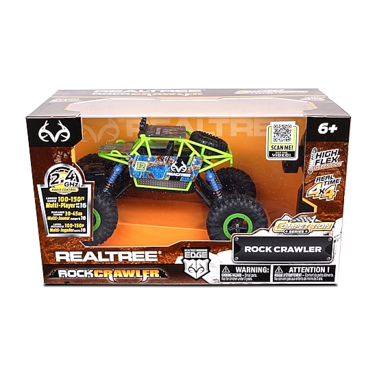 NKOK Realtree R/C Rock Crawler - Edge Camo Green