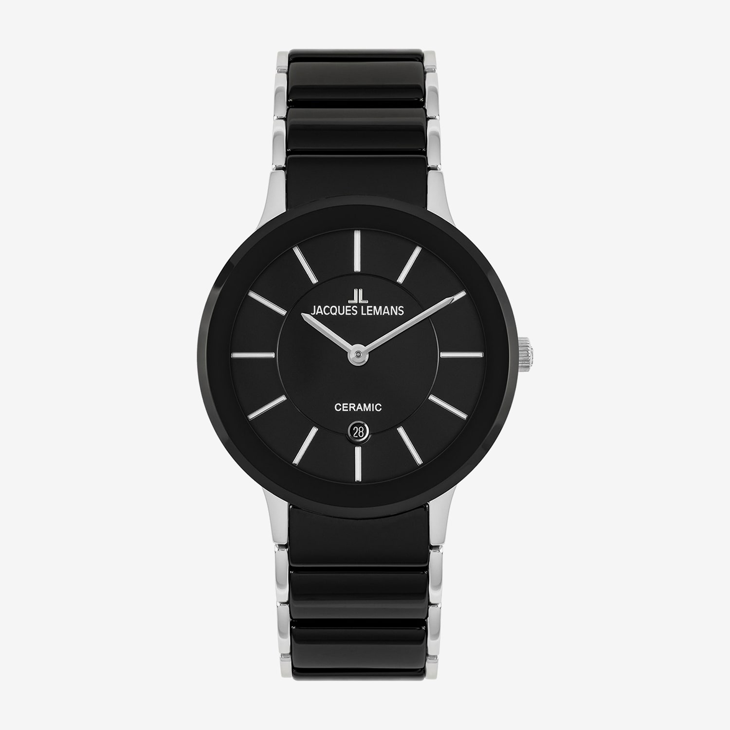 Jacques Lemans Mens Two Tone Stainless Steel Bracelet Watch Wjl0027805