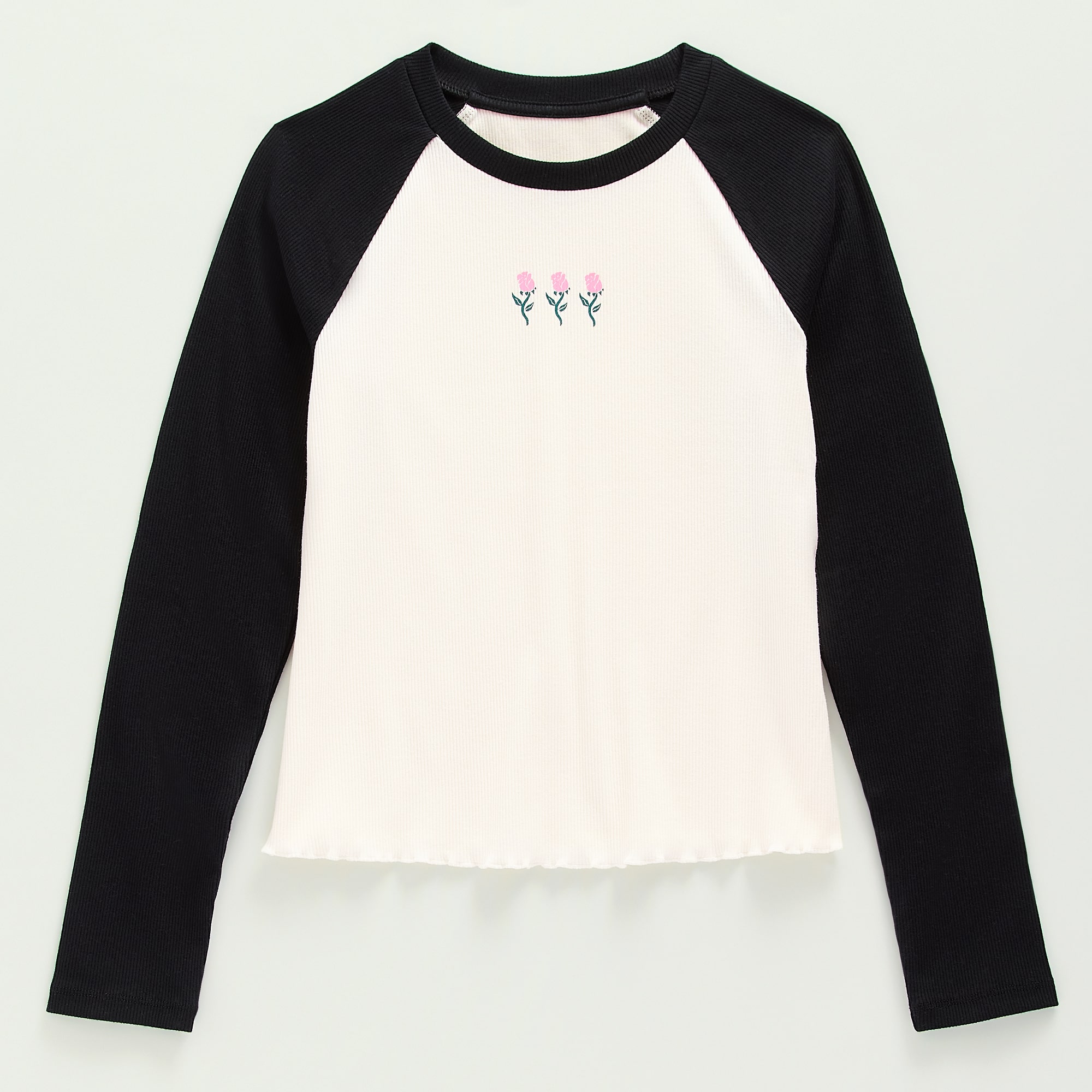 Thereabouts Little & Big Kid Girls Crew Neck Long Sleeve T-Shirt