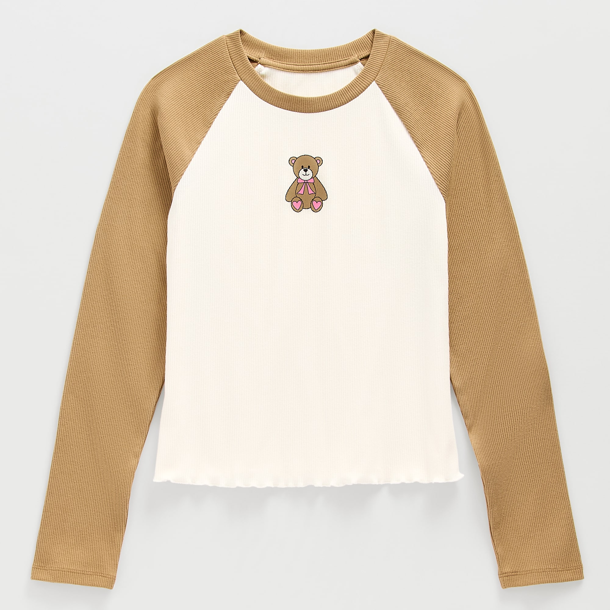 Thereabouts Little & Big Kid Girls Crew Neck Long Sleeve T-Shirt