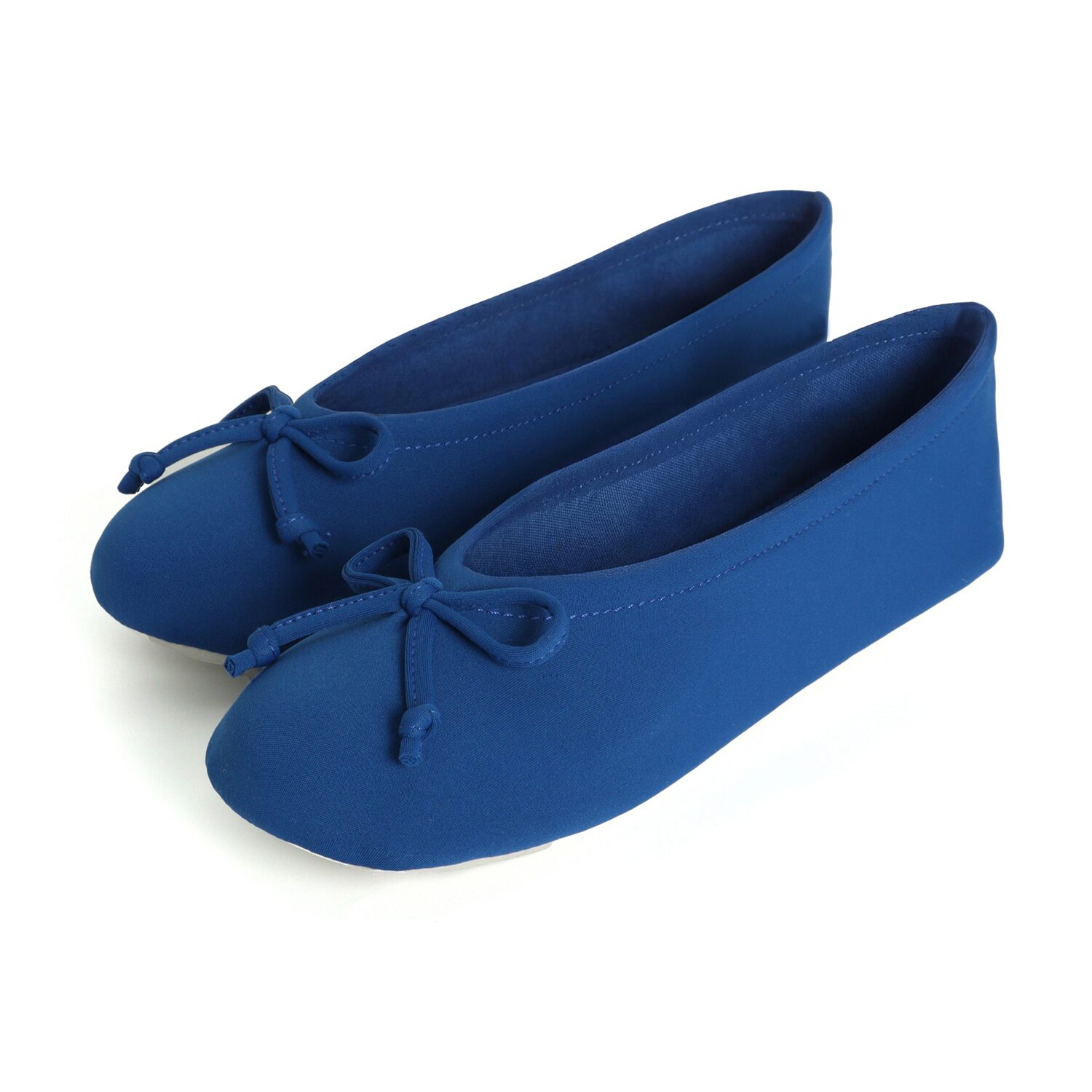 Isotoner Spandex Womens Ballerina Slippers