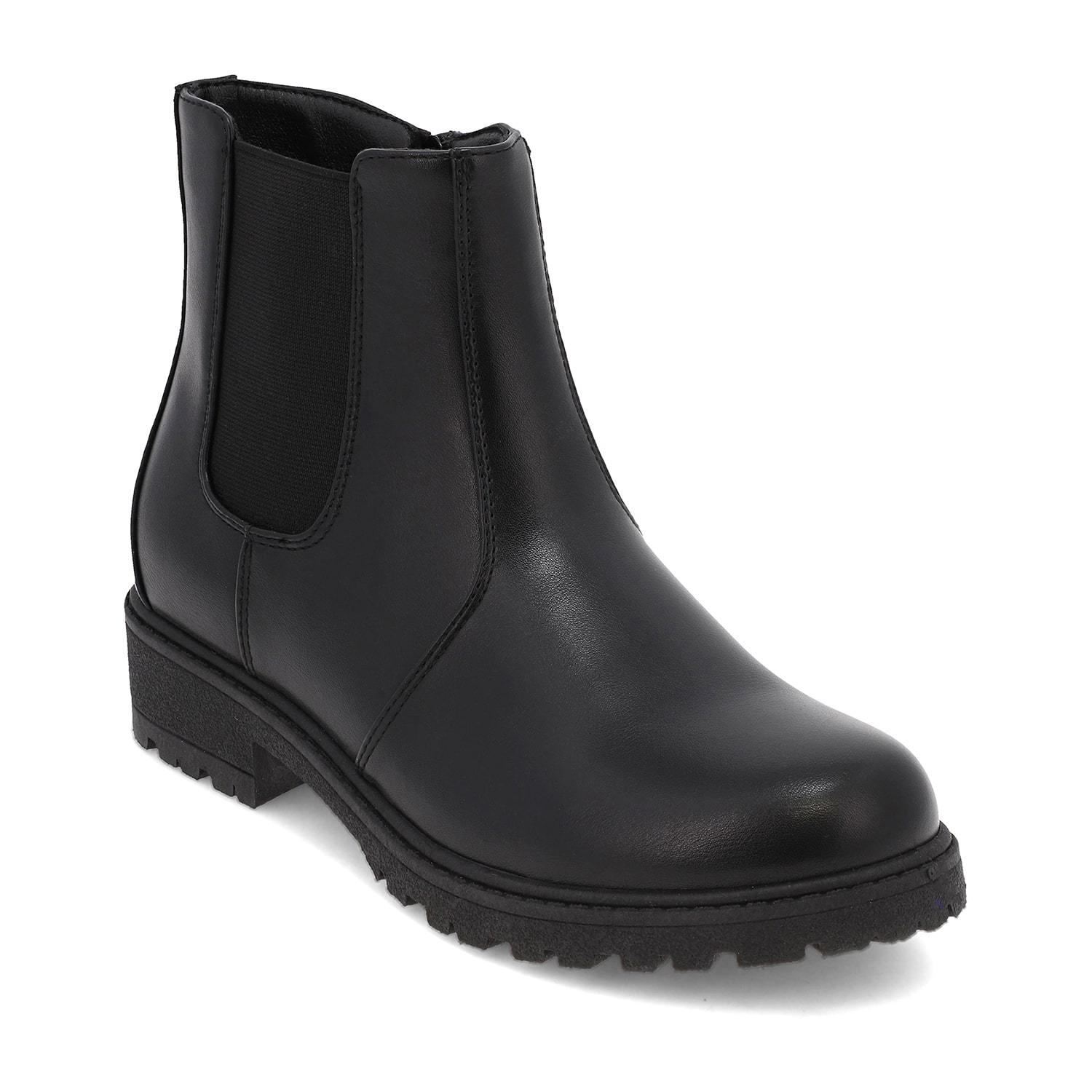 Mia Girl Womens Maddox Block Heel Chelsea Boots