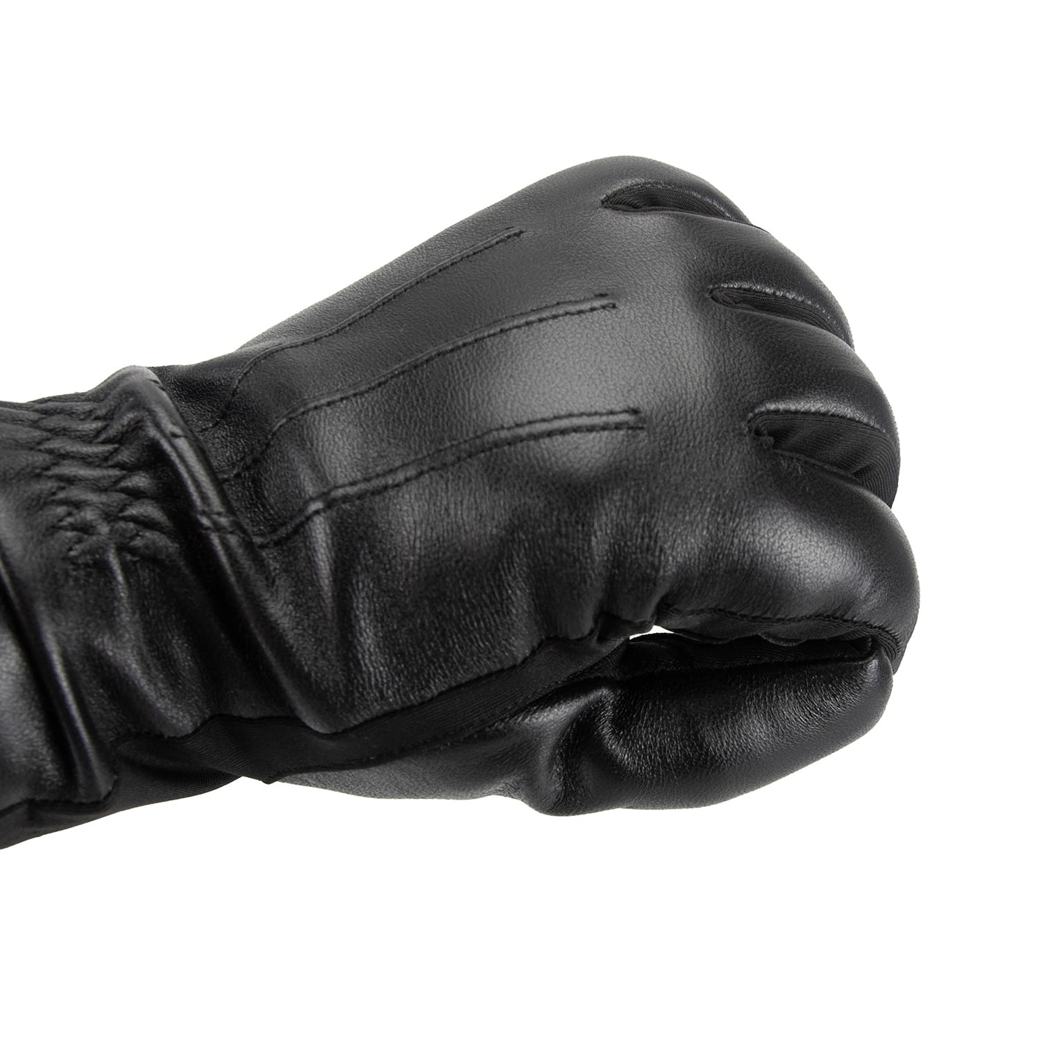 Isotoner Leather 1 Pair Touch Screen Enabled Gloves