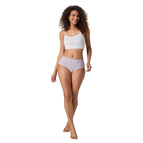 Hanes Ultimate® 6+1 Bonus Pack Breathable Cotton Brief Panties Underwear 40H7CC
