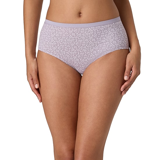 Hanes Ultimate® 6+1 Bonus Pack Breathable Cotton Brief Panties Underwear 40H7CC
