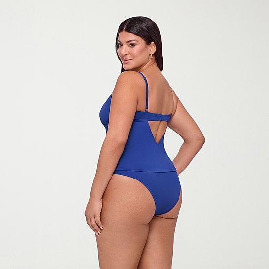 S3 Swim Womens Animal Tankini Swimsuit Top