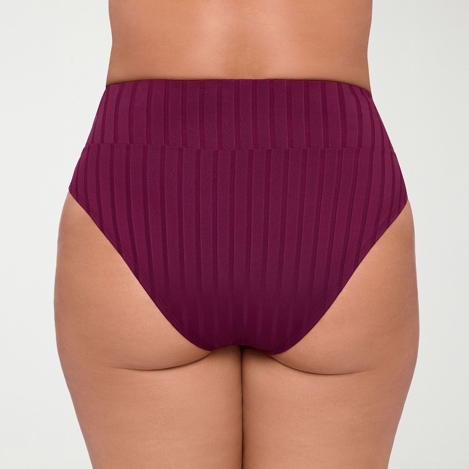 S3 Swim Womens Moderate Coverage High Waist Bikini Swimsuit Bottom