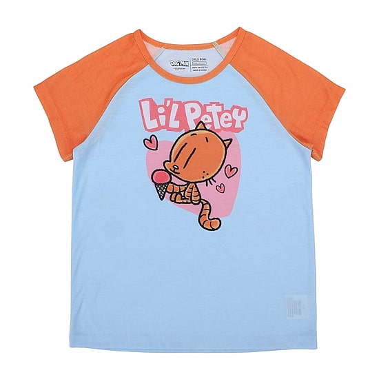 Little & Big Kid Girls Crew Neck Short Sleeve 3-pc. Pajama Set