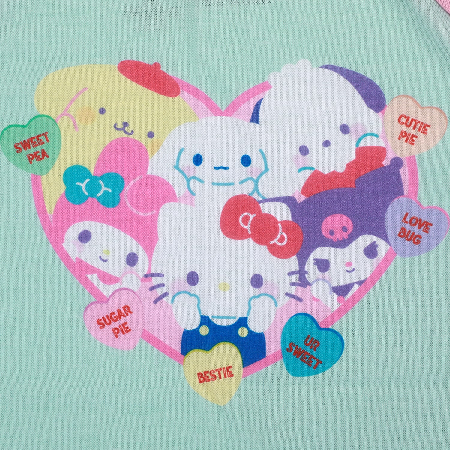 Little & Big Kid Girls Hello Kitty Crew Neck Short Sleeve 3-pc. Pajama Set