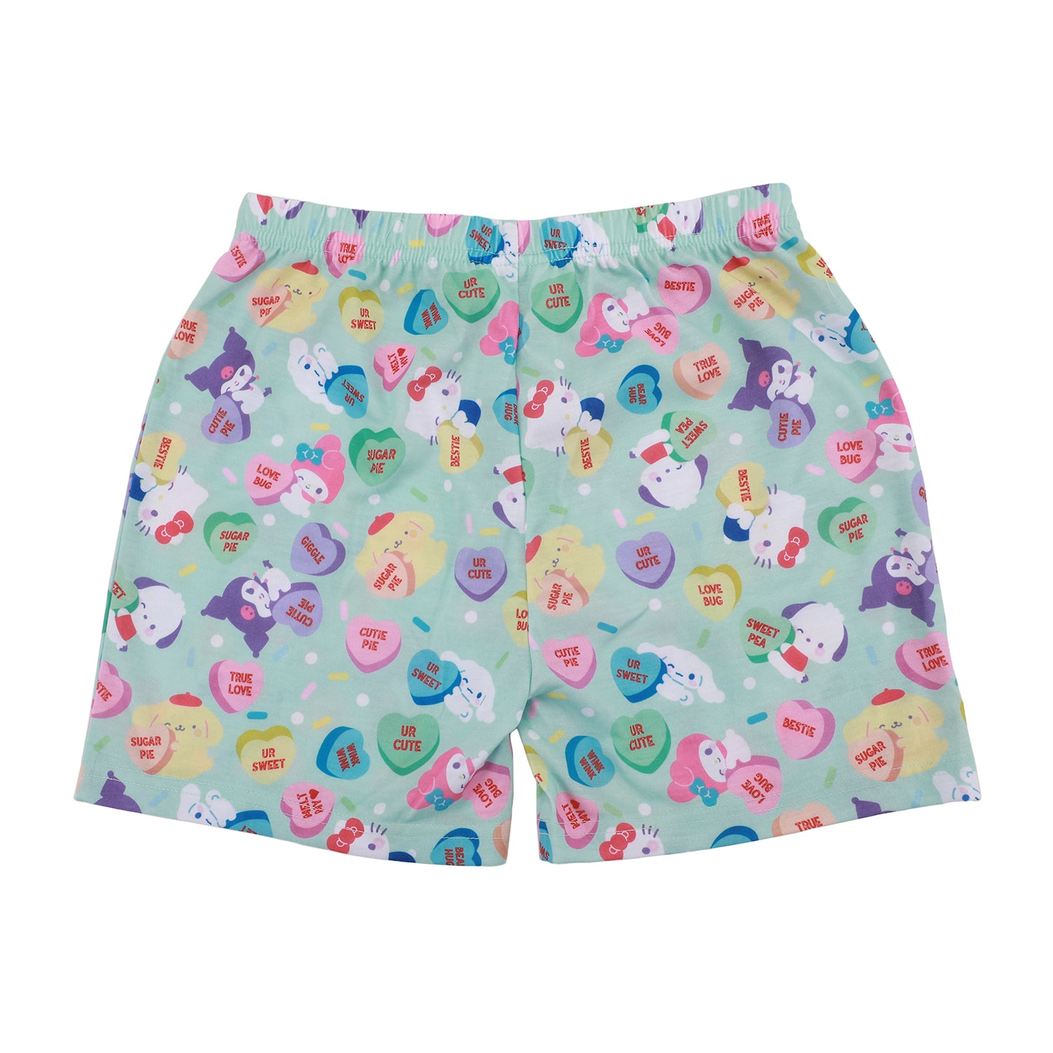 Little & Big Kid Girls Hello Kitty Crew Neck Short Sleeve 3-pc. Pajama Set