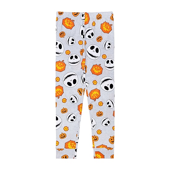 Disney Collection Boys Nightmare Before Christmas Crew Neck Long Sleeve 2-pc. Big Kids Pajama Set