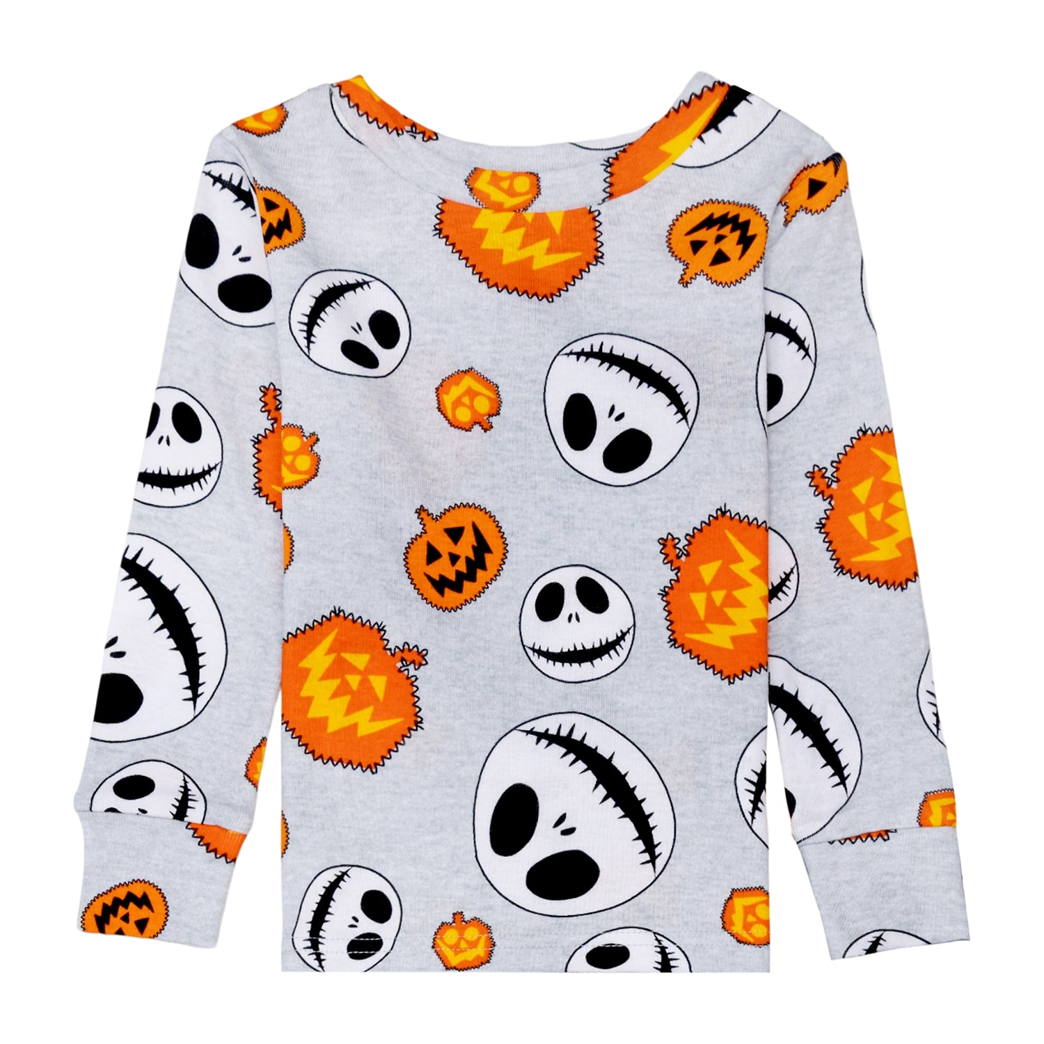 Disney Collection Toddler Boys Nightmare Before Christmas Crew Neck Long Sleeve 2-pc. Pajama Set
