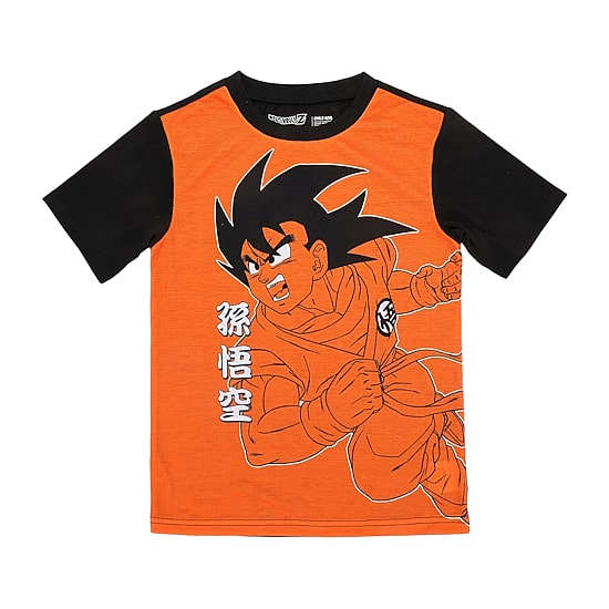 Little & Big Kid Boys Dragon Ball Z Crew Neck Short Sleeve 4-pc. Pajama Set