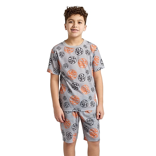 Little & Big Kid Boys Dragon Ball Z Crew Neck Short Sleeve 4-pc. Pajama Set