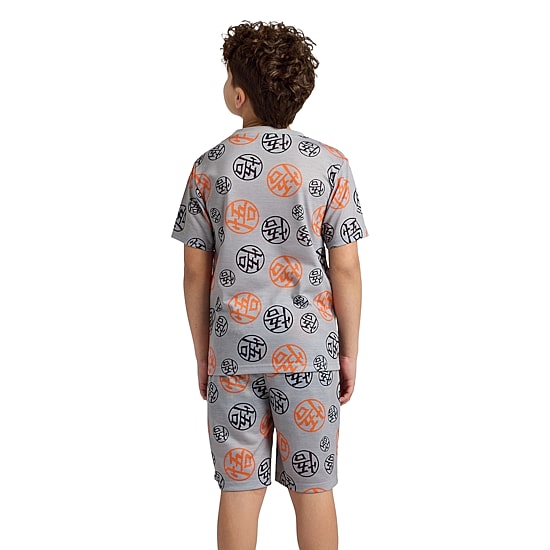 Little & Big Kid Boys Dragon Ball Z Crew Neck Short Sleeve 4-pc. Pajama Set