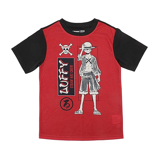 Little & Big Kid Boys Crew Neck Short Sleeve 3-pc. Pajama Set