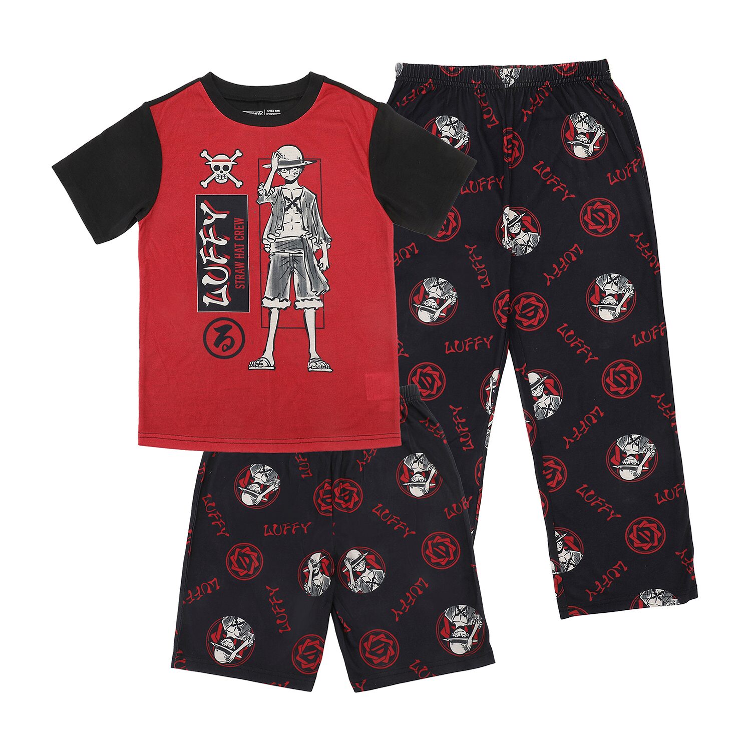 Little & Big Kid Boys Crew Neck Short Sleeve -pc. Pajama Set