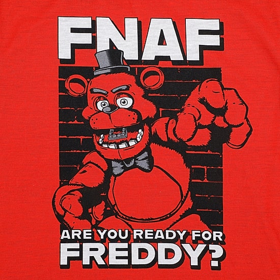 Little & Big Kid Boys Five Nights at Freddys Crew Neck Short Sleeve 4-pc. Pajama Set