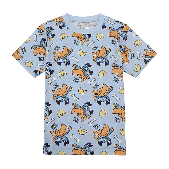 Little & Big Kid Boys Crew Neck Short Sleeve 4-pc. Pajama Set