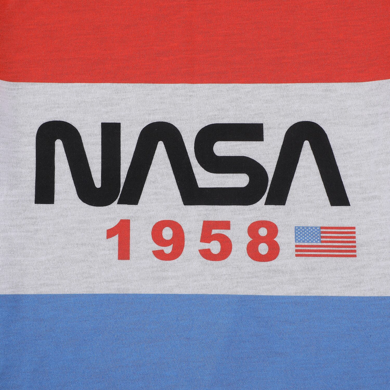 Little & Big Kid Boys NASA Crew Neck Short Sleeve 2-pc. Pajama Set