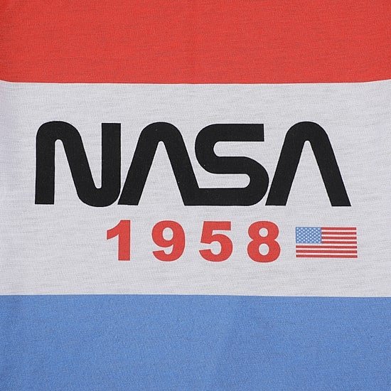 Little & Big Kid Boys NASA Crew Neck Short Sleeve 2-pc. Pajama Set