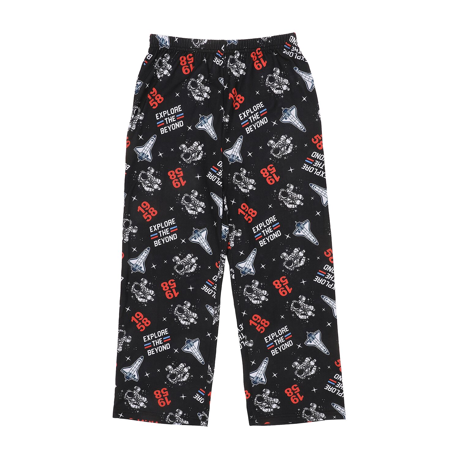 Little & Big Kid Boys NASA Crew Neck Short Sleeve 2-pc. Pajama Set