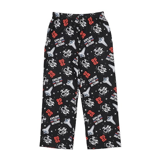 Little & Big Kid Boys NASA Crew Neck Short Sleeve 2-pc. Pajama Set