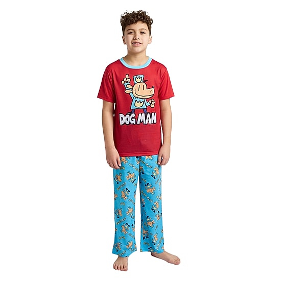 Little & Big Kid Boys Crew Neck Short Sleeve 3-pc. Pajama Set