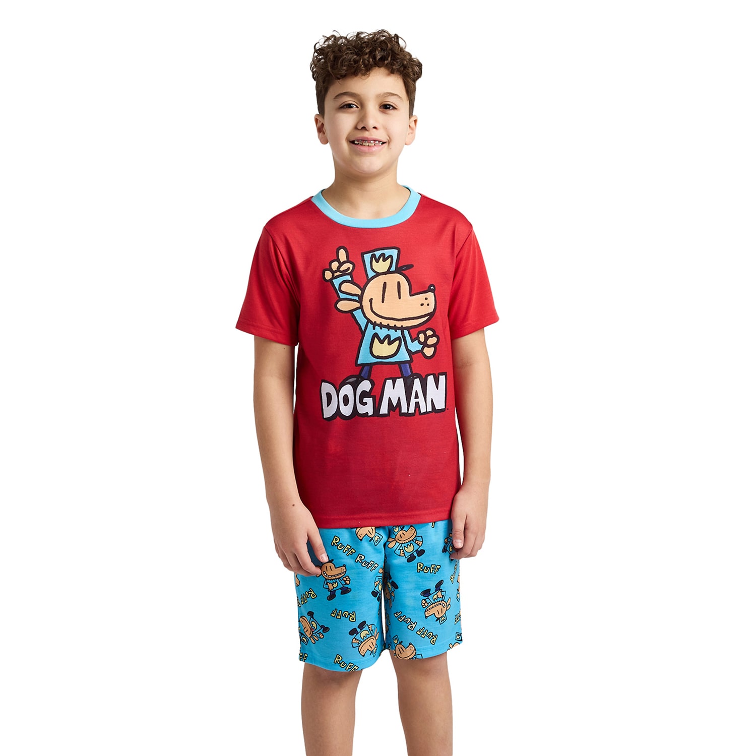 Little & Big Kid Boys Crew Neck Short Sleeve 3-pc. Pajama Set