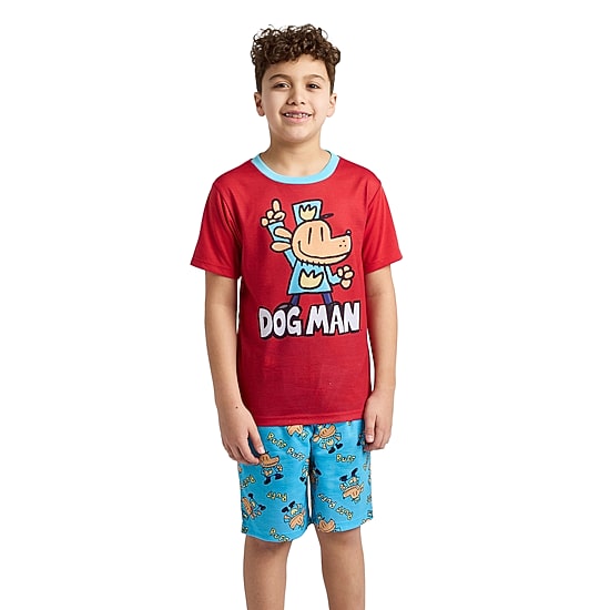 Little & Big Kid Boys Crew Neck Short Sleeve 3-pc. Pajama Set