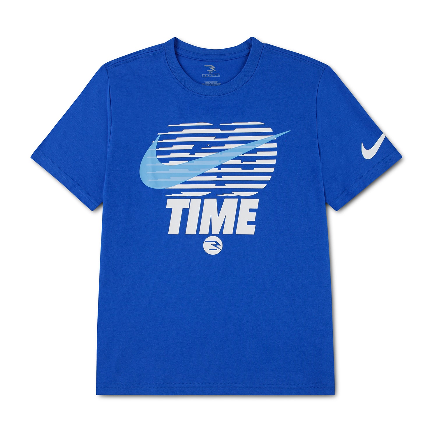 Nike 3BRAND by Russell Wilson Big Kid Boys Round Neck Short Sleeve Regular Fit Graphic T-Shirt