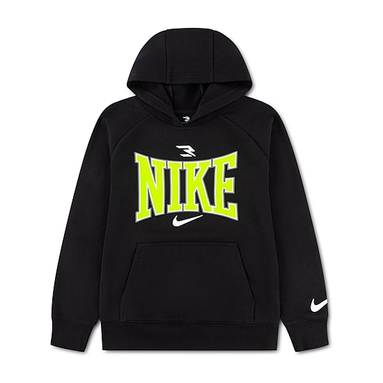 Nike 3BRAND by Russell Wilson Big Kid Boys Long Sleeve Fleece Active Hoodie