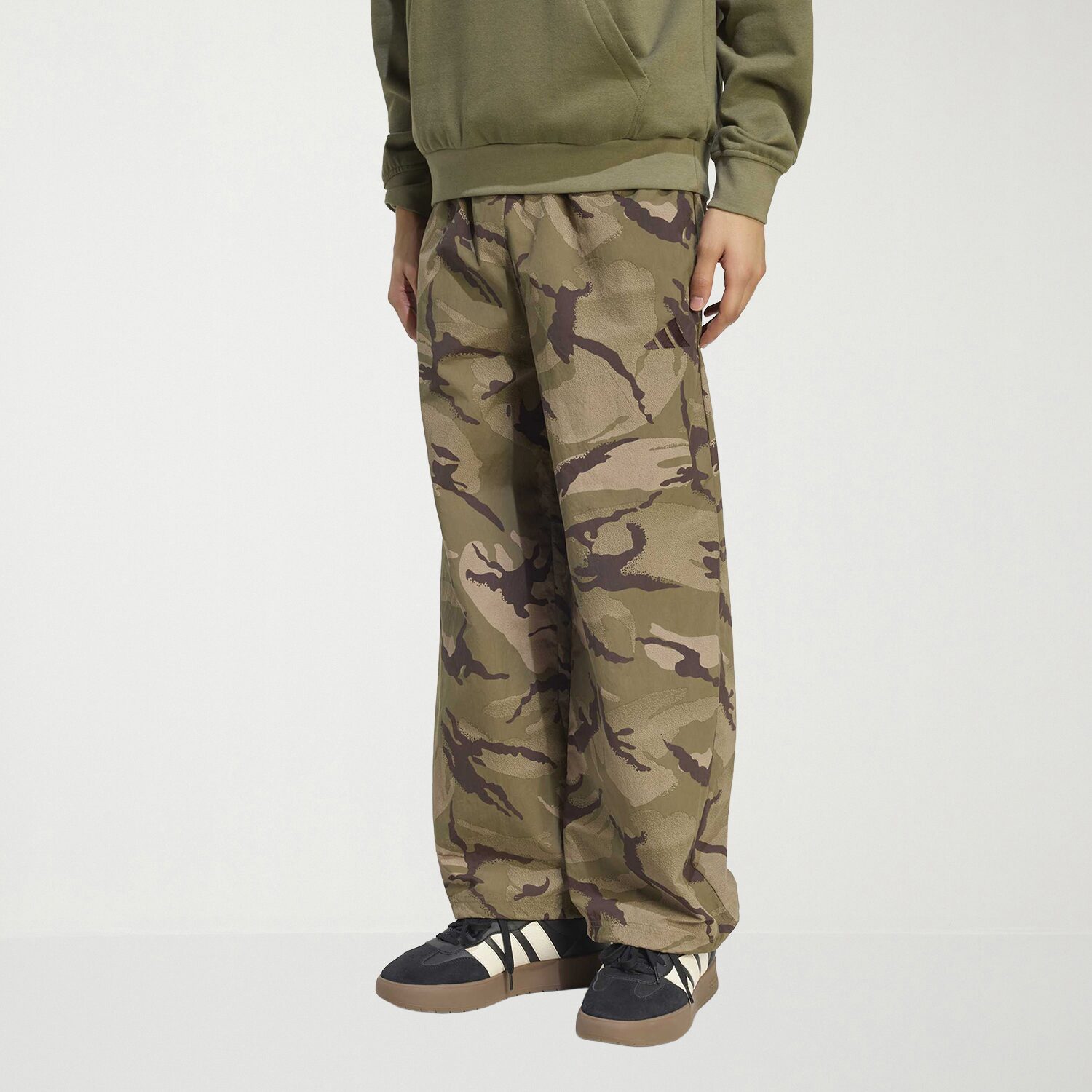 adidas Mens Wide Leg Regular Fit Track Pant