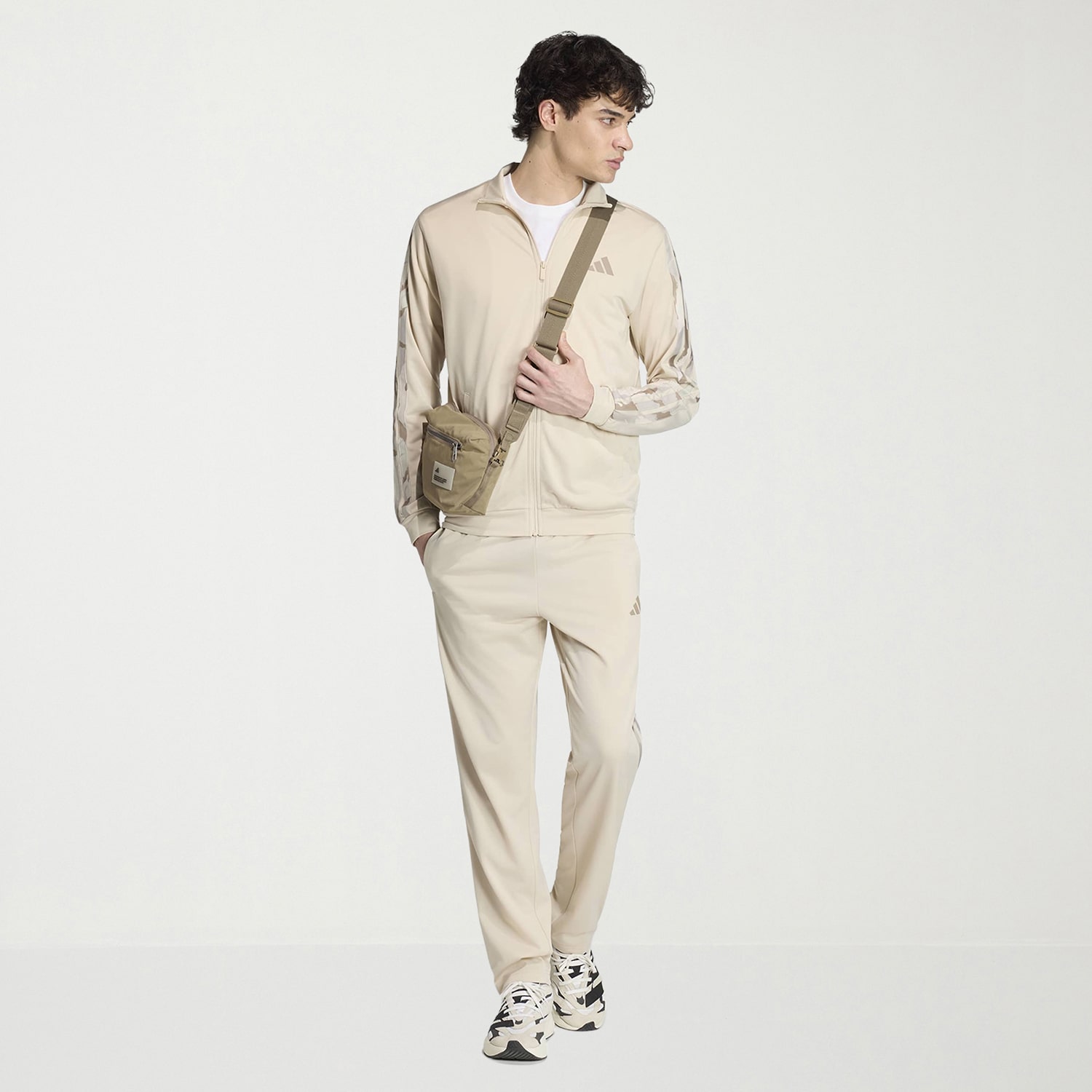 adidas Tricot Mens Straight Regular Fit Track Pant