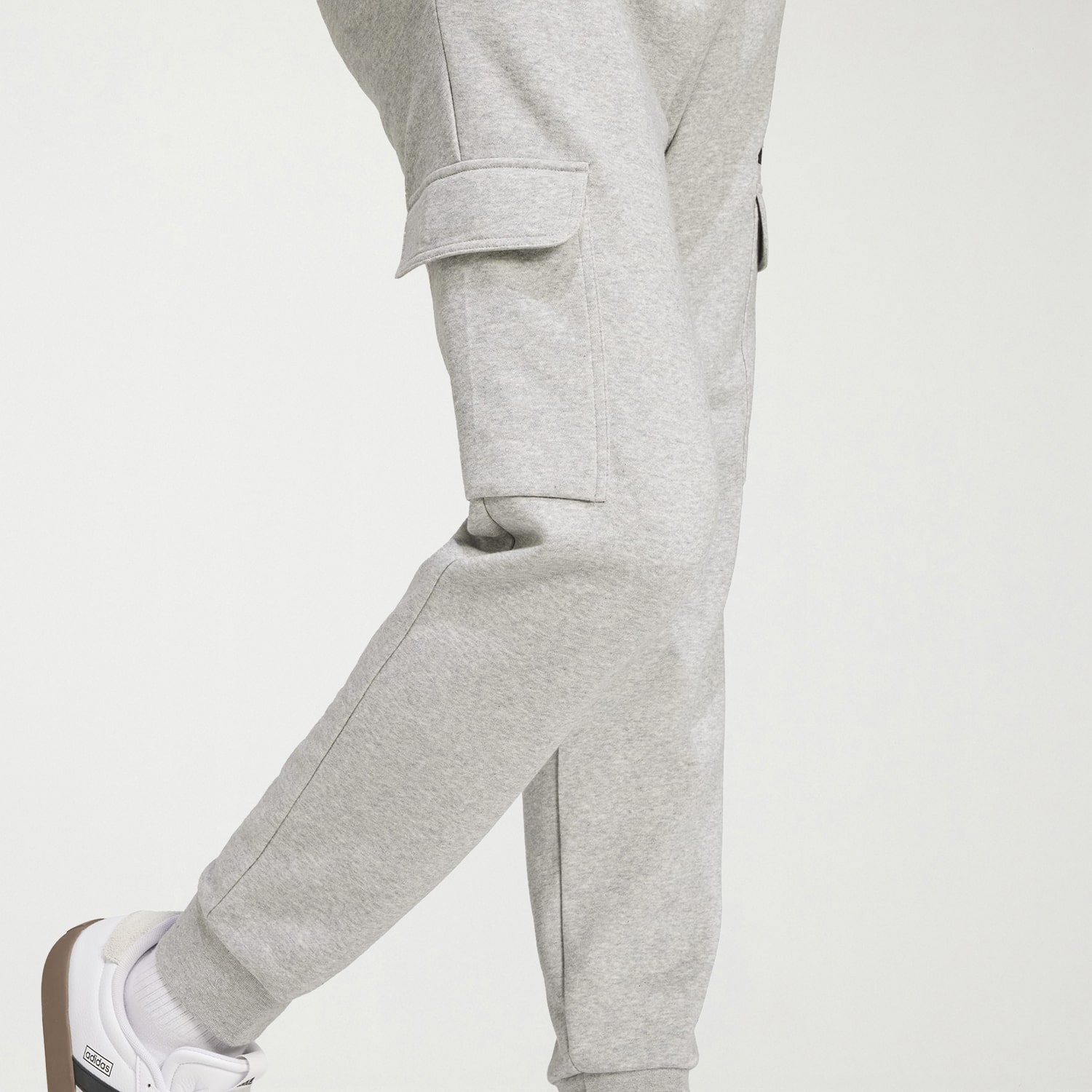 adidas Feel Cozy Mens Straight Mid Rise Regular Fit Big and Tall Fleece Active Jogger Pant