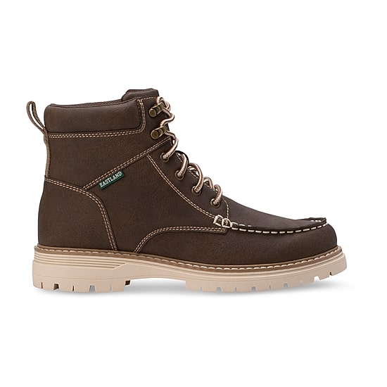 Eastland Mens Ryan Block Heel Lace Up Boots