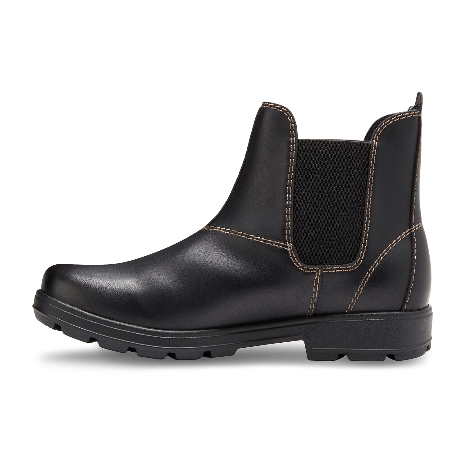 Eastland Mens Cyrus Block Heel Chelsea Boots