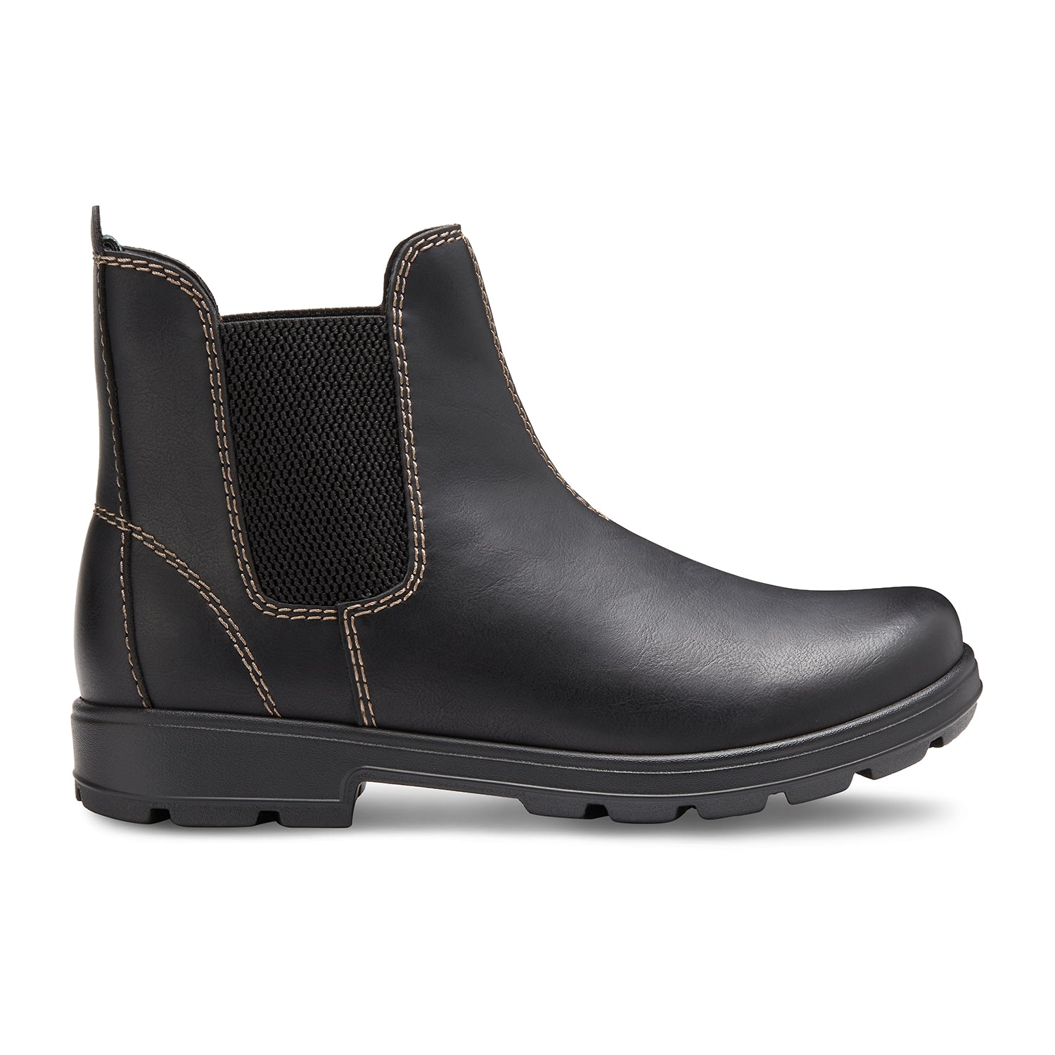 Eastland Mens Cyrus Block Heel Chelsea Boots