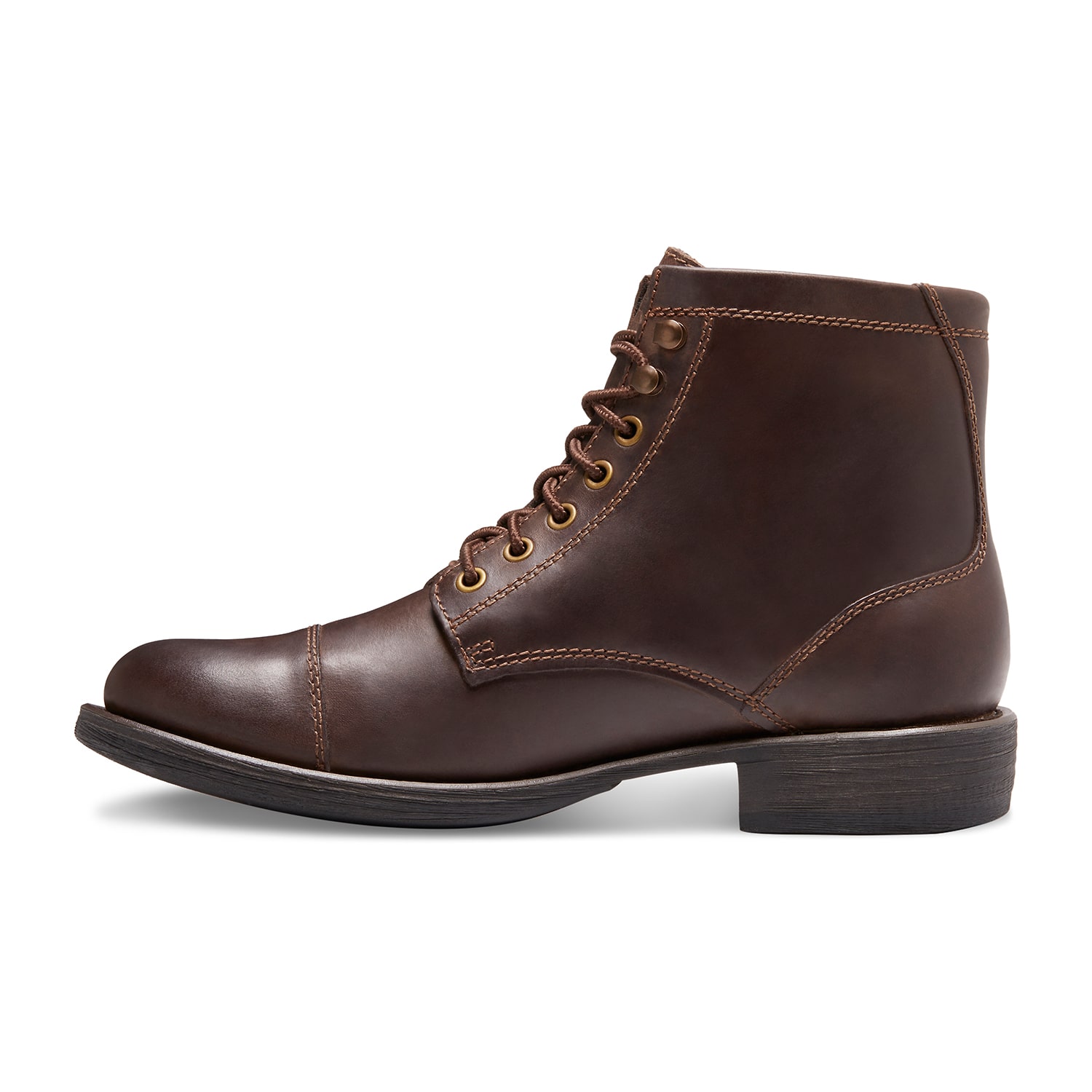 Eastland Mens High Fidelity Block Heel Lace Up Boots