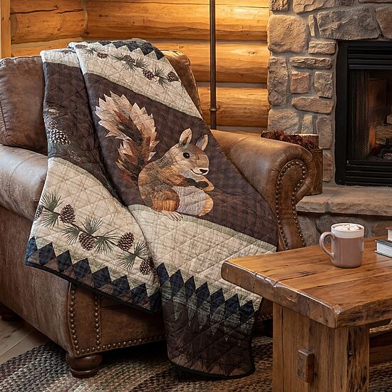 Donna Sharp Pine Circle Washable Throw