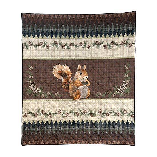 Donna Sharp Pine Circle Washable Throw