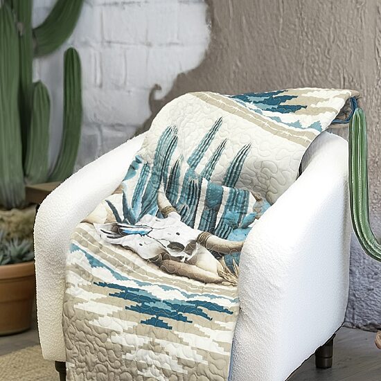 Donna Sharp Cacti Ucc Washable Throw