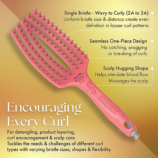 Olivia Garden Wavy To Curly Hair Brush