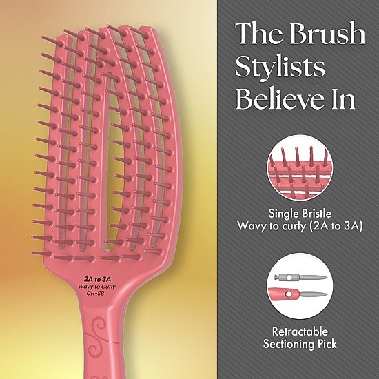 Olivia Garden Wavy To Curly Hair Brush