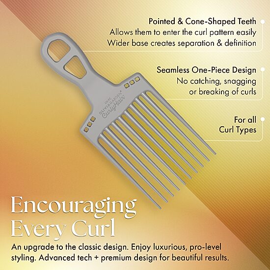 Olivia Garden Curly Hair Pick Comb