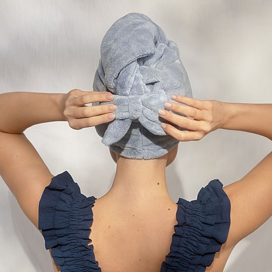 PLUSH HAIR TURBAN