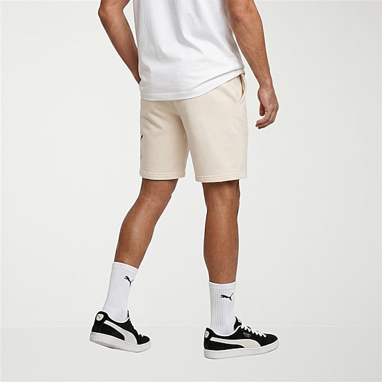 PUMA Mens 10" Adjustable Waist Drawstring Waist Workout Shorts